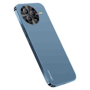 For Xiaomi Civi 5 Pro AG Frosted Electroplating Acrylic Phone Case(Navy Blue)