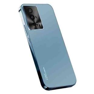 For Xiaomi Poco F5 Pro AG Frosted Electroplating Acrylic Phone Case(Navy Blue)