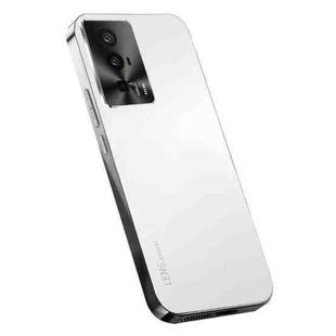 For Xiaomi Poco F5 Pro AG Frosted Electroplating Acrylic Phone Case(Silver White)