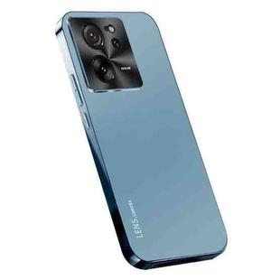 For Xiaomi 13T Pro AG Frosted Electroplating Acrylic Phone Case(Navy Blue)