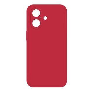 For iPhone 16 Imitation Liquid Silicone Phone Case(Red)