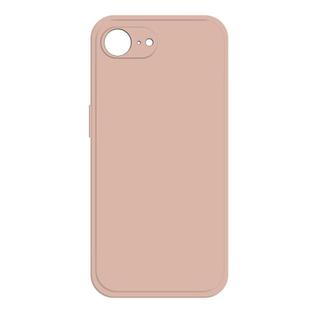 For iPhone 16e Imitation Liquid Silicone Phone Case(Pink)