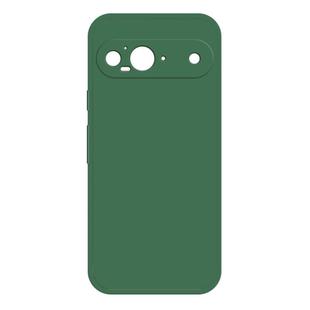 For Google Pixel 9 Imitation Liquid Silicone Phone Case(Dark Green)