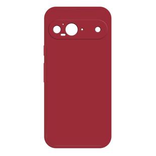 For Google Pixel 9 Imitation Liquid Silicone Phone Case(Dark Red)