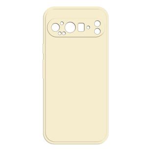 For Google Pixel 9 Pro XL Imitation Liquid Silicone Phone Case(White)