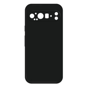 For Google Pixel 9 Pro XL Imitation Liquid Silicone Phone Case(Black)