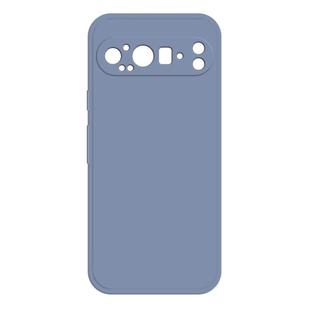 For Google Pixel 9 Pro XL Imitation Liquid Silicone Phone Case(Grey)