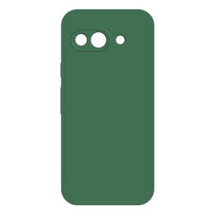For Google Pixel 9a Imitation Liquid Silicone Phone Case(Dark Green)