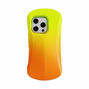 For iPhone 16 YOYOISLES Ocean Series EVA Curved Phone Case(Orange Yellow)