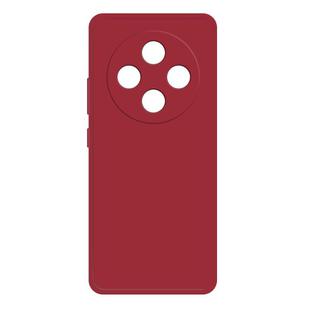 For Redmi 14C 5G Imitation Liquid Silicone Phone Case(Dark Red)