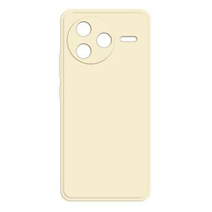 For Redmi K80 Imitation Liquid Silicone Phone Case(White)
