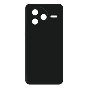 For Redmi K80 Imitation Liquid Silicone Phone Case(Black)