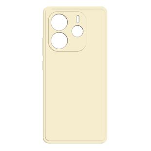 For Redmi Note 14 5G Imitation Liquid Silicone Phone Case(White)