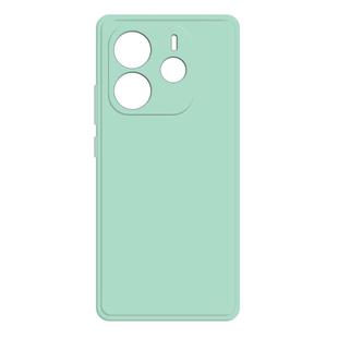 For Redmi Note 14 5G Imitation Liquid Silicone Phone Case(Light Cyan)