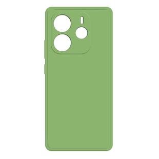 For Redmi Note 14 5G Imitation Liquid Silicone Phone Case(Matcha Green)