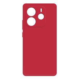 For Redmi Note 14 5G Imitation Liquid Silicone Phone Case(Red)