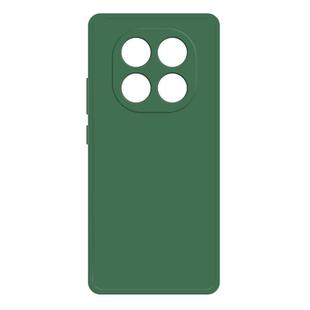 For Redmi Note 14 Pro 4G Imitation Liquid Silicone Phone Case(Dark Green)