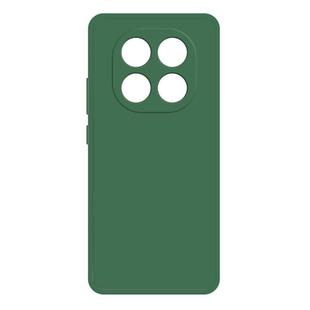For Redmi Note 14 Pro+ 5G Imitation Liquid Silicone Phone Case(Dark Green)