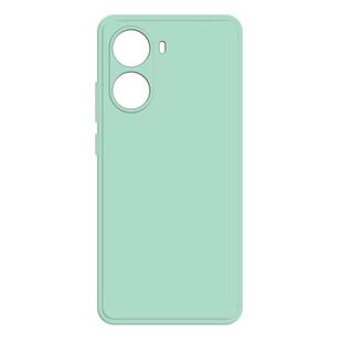 For Redmi Turbo 4 Imitation Liquid Silicone Phone Case(Light Cyan)
