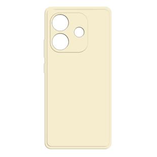 For Redmi Note 14 4G 163.25mm Imitation Liquid Silicone Phone Case(White)