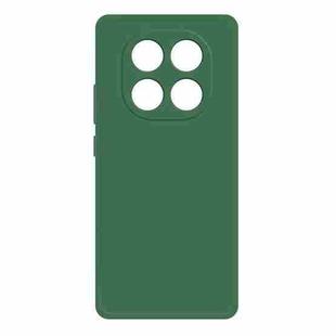 For Redmi Note 14 Pro 5G Imitation Liquid Silicone Phone Case(Dark Green)