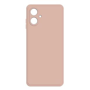 For Samsung Galaxy A06 4G / 5G Imitation Liquid Silicone Phone Case(Pink)