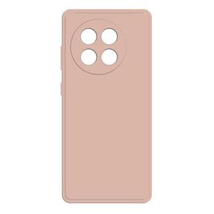 For OnePlus 13R Imitation Liquid Silicone Phone Case(Pink)