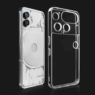 For Nothing Phone 3 Crystal TPU + PC Airbag Shockproof Phone Case(Transparent)