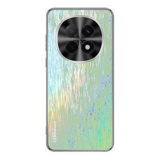 For OPPO A5 Pro China Dazzling Acrylic Shockproof Phone Case(Green)