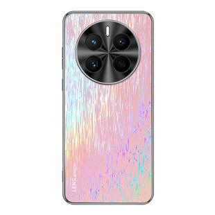 For Huawei Mate 50 Dazzling Acrylic Shockproof Phone Case(Pink)
