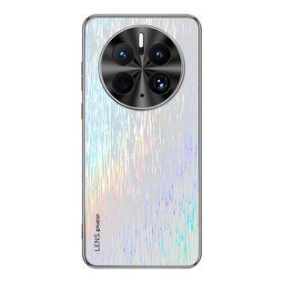For Huawei Mate 50 Pro Dazzling Acrylic Shockproof Phone Case(White)