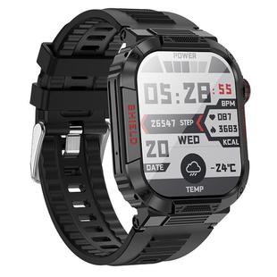 BOROFONE BD9 Smart Sports Watch, 2.01 inch Screen, Support BT Call(Black)