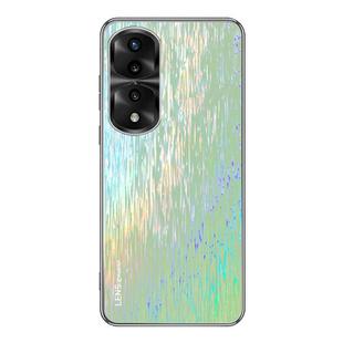 For Honor 70 Pro Dazzling Acrylic Shockproof Phone Case(Green)