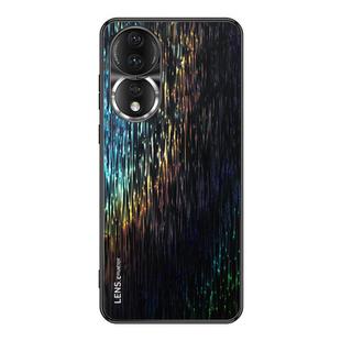 For Honor 80 Dazzling Acrylic Shockproof Phone Case(Black)