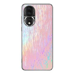 For Honor 80 Dazzling Acrylic Shockproof Phone Case(Pink)