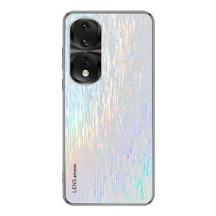 For Honor 80 Pro Dazzling Acrylic Shockproof Phone Case(White)