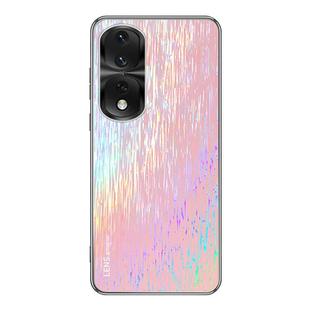 For Honor 80 Pro Dazzling Acrylic Shockproof Phone Case(Pink)