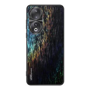 For Honor 90 Dazzling Acrylic Shockproof Phone Case(Black)