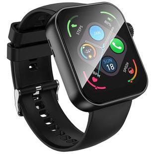 BOROFONE BD13 Smart Sports Watch, 1.83 inch Screen, Support BT Call(Black)