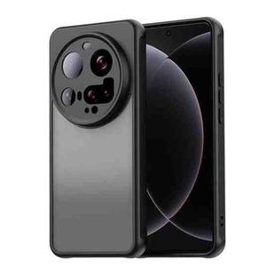 For Xiaomi 15 Ultra Fan Dun Series TPU Hybrid PC Frosted Phone Case(Black)