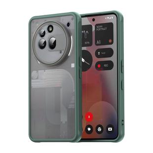 For Nothing Phone 3a Pro Fan Dun Series TPU Hybrid PC Frosted Phone Case(Green)