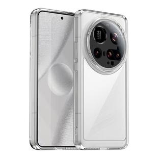 For Xiaomi 15 Ultra Colorful Series Acrylic Hybrid TPU Phone Case(Transparent)