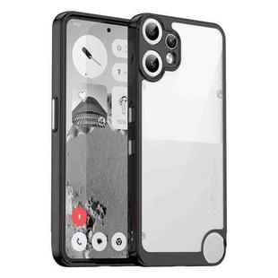For Nothing CMF Phone 2 Pro Colorful Series Acrylic Hybrid TPU Phone Case(Black)