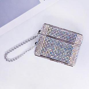 For AirPods Pro 2 Cylindrical Diamond Bluetooth Earphone Protective Case(Colorful)
