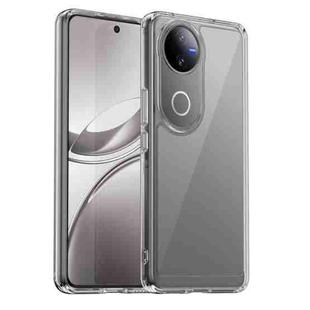 For vivo V50 Colorful Series Acrylic Hybrid TPU Phone Case(Transparent)