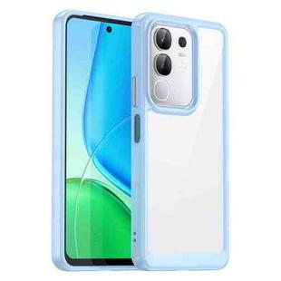 For vivo Y29 4G Colorful Series Acrylic Hybrid TPU Phone Case(Blue)