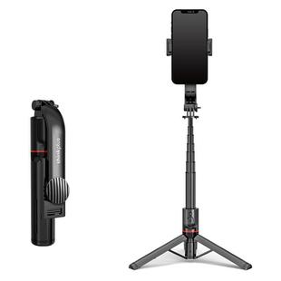 Lenovo Thinkplus H11B Flagship Stainless Steel Bluetooth Selfie Stick, 1.1m(Black)