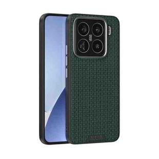 For Xiaomi 15 Pro ABEEL Ruyi Pattern 6D Micro Relief MagSafe Leather Phone Case(Green)
