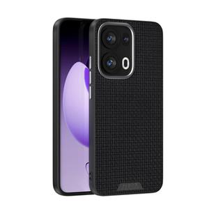 For OPPO Reno13 Pro Global ABEEL Ruyi Pattern 6D Micro Relief MagSafe Leather Phone Case(Black)