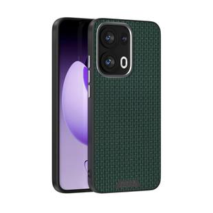 For OPPO Reno13 Pro Global ABEEL Ruyi Pattern 6D Micro Relief MagSafe Leather Phone Case(Green)